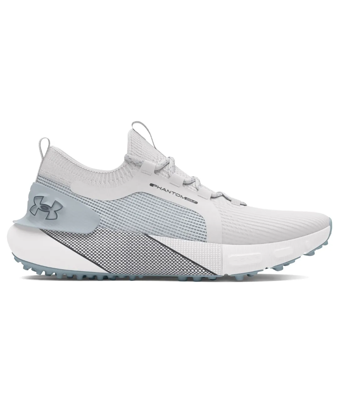 2024 Under Armour Men's Phantom Golf Shoes - Distant Gray/Harbr Blue/Downpour Gray