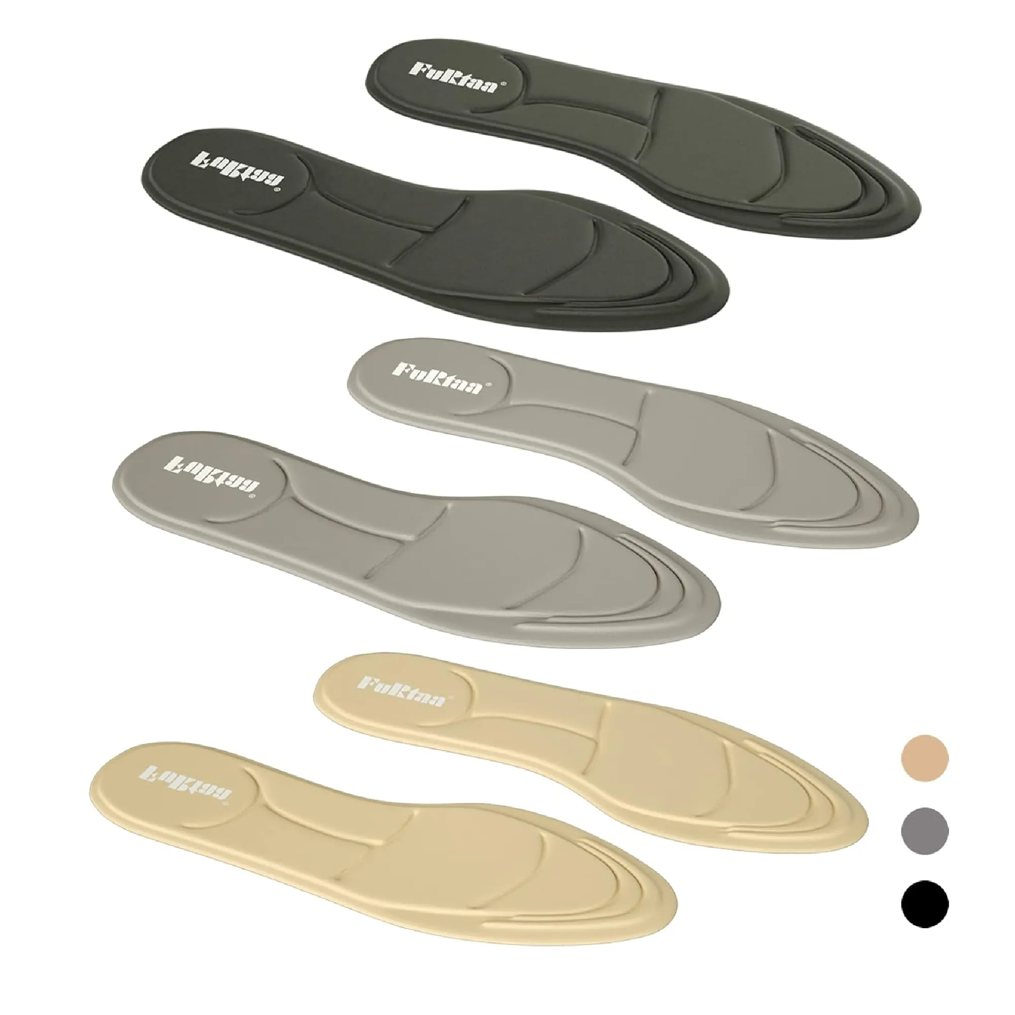 3 Pairs) Shoe Insoles,Heel Insoles,Sponge Shoes Pads with Heel Grips Inserts,Heel Cushions (Women)9-11.5 (Men's)8-10.5.