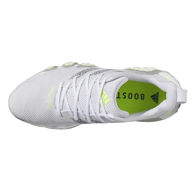 ADIDAS Codechaos Laced Men's Spikeless Shoes (White/Grey/Lemon)