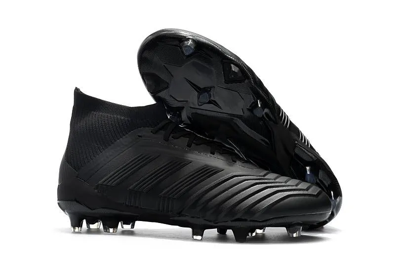 Adidas Predator FG Studded Football Shoes Black