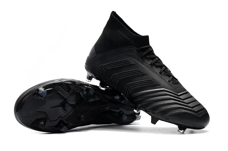 Adidas Predator FG Studded Football Shoes Black