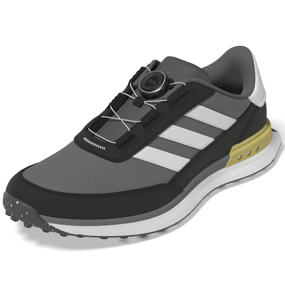 adidas S2G BOA '24 Spikeless Waterproof Shoes - Grey Three/Ftwr White/Core Black