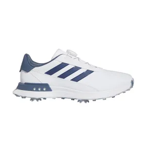 ADIDAS S2G BOA Men's Spiked Shoes (White/Navy)