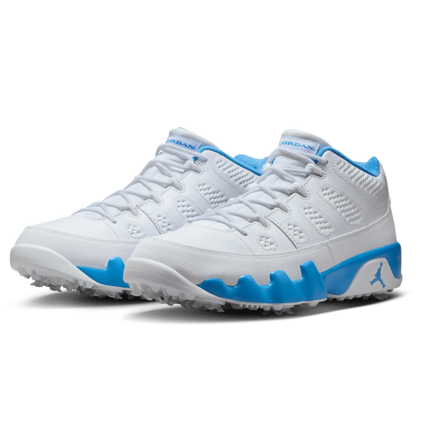 Air Jordan 9 Retro Golf Shoes White/University Blue/White - AW24