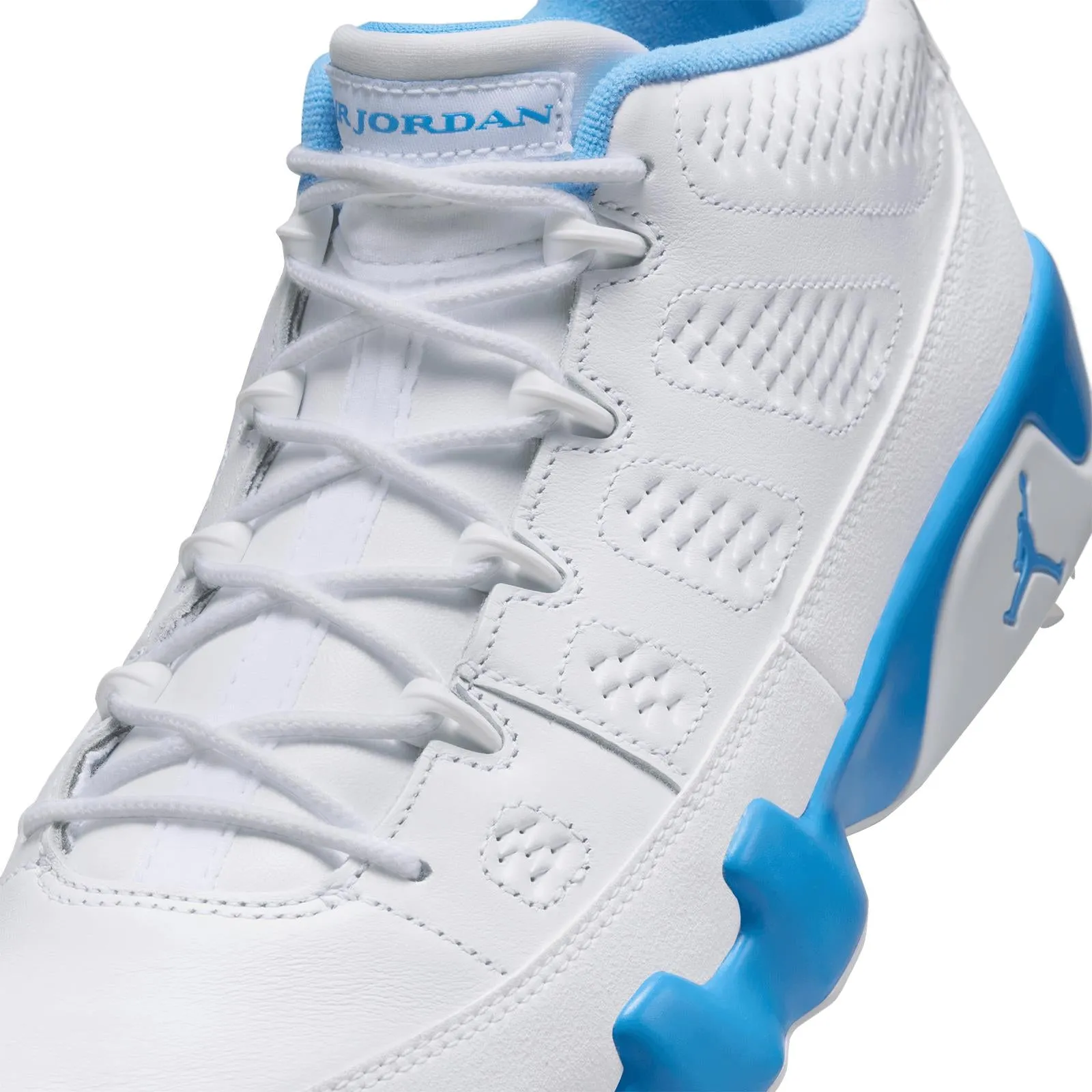 Air Jordan 9 Retro Golf Shoes White/University Blue/White - AW24