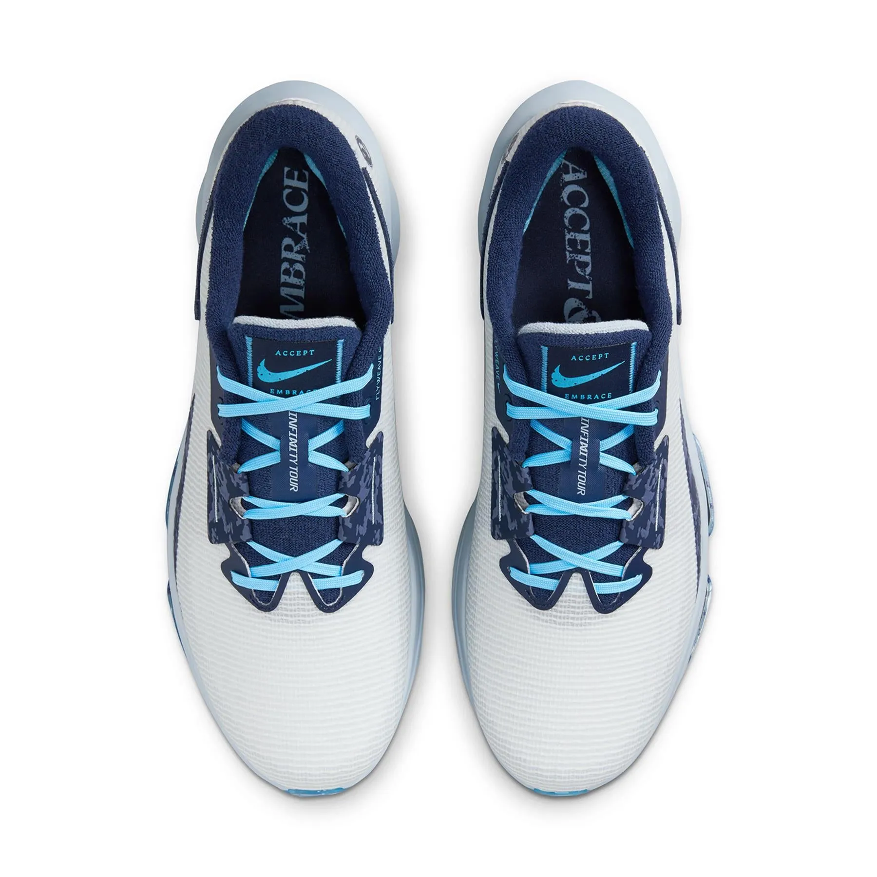 Air Zoom Infinity Tour NEXT% NRG Golf Shoes White/Navy - SU24