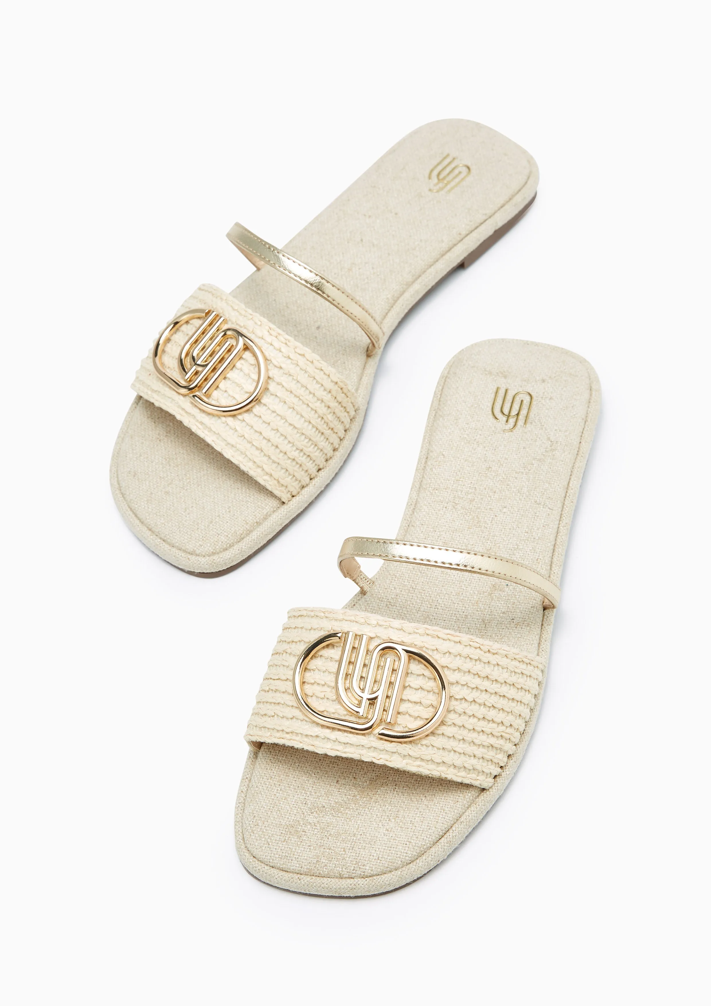 Balm Infinite Flat Sandals - Light Brown