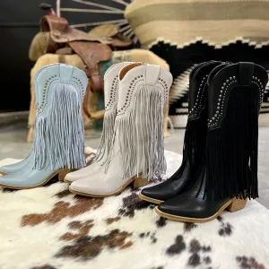 Beastly Fringe Boots*