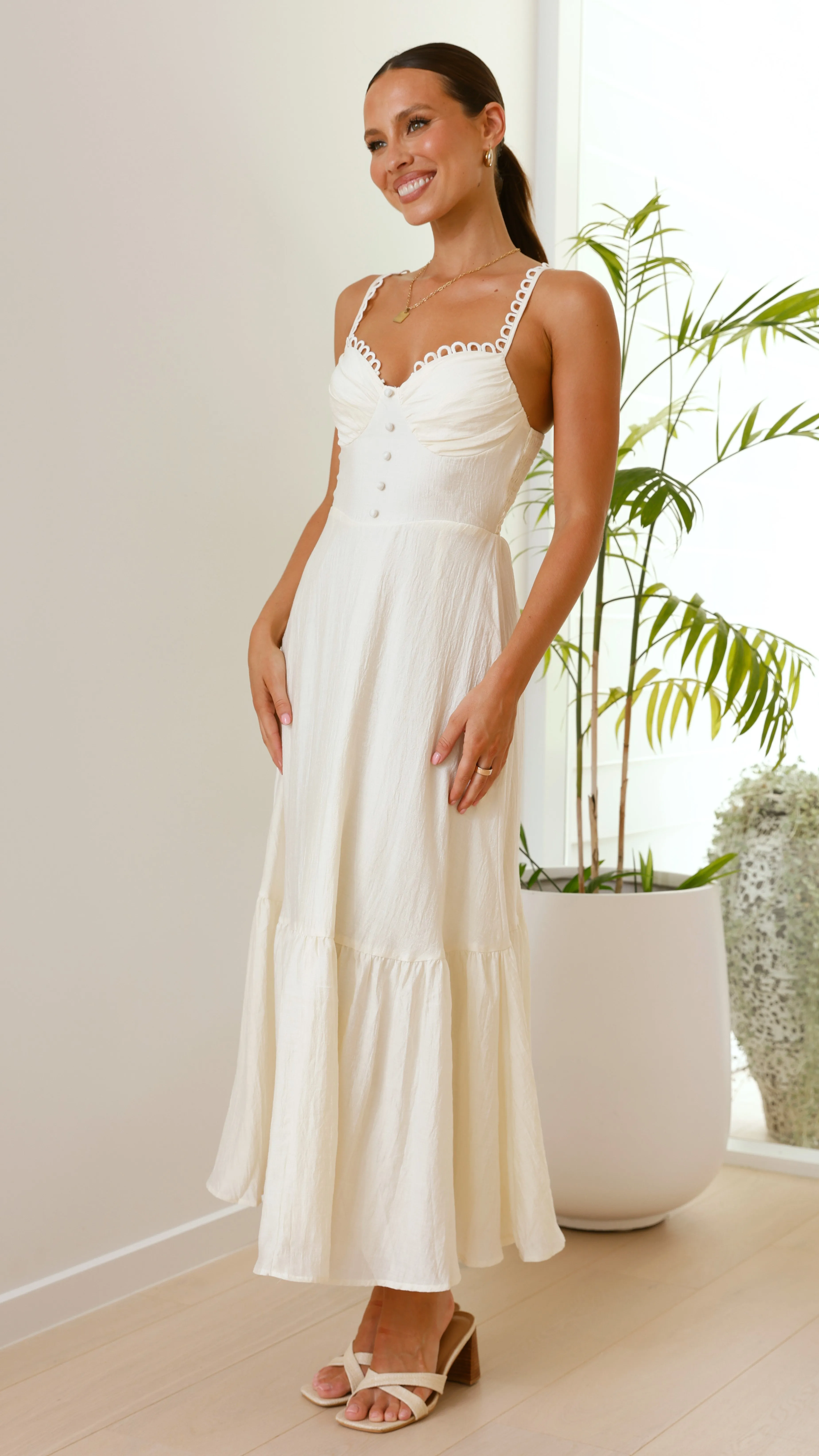 Beatrix Maxi Dress - Butter