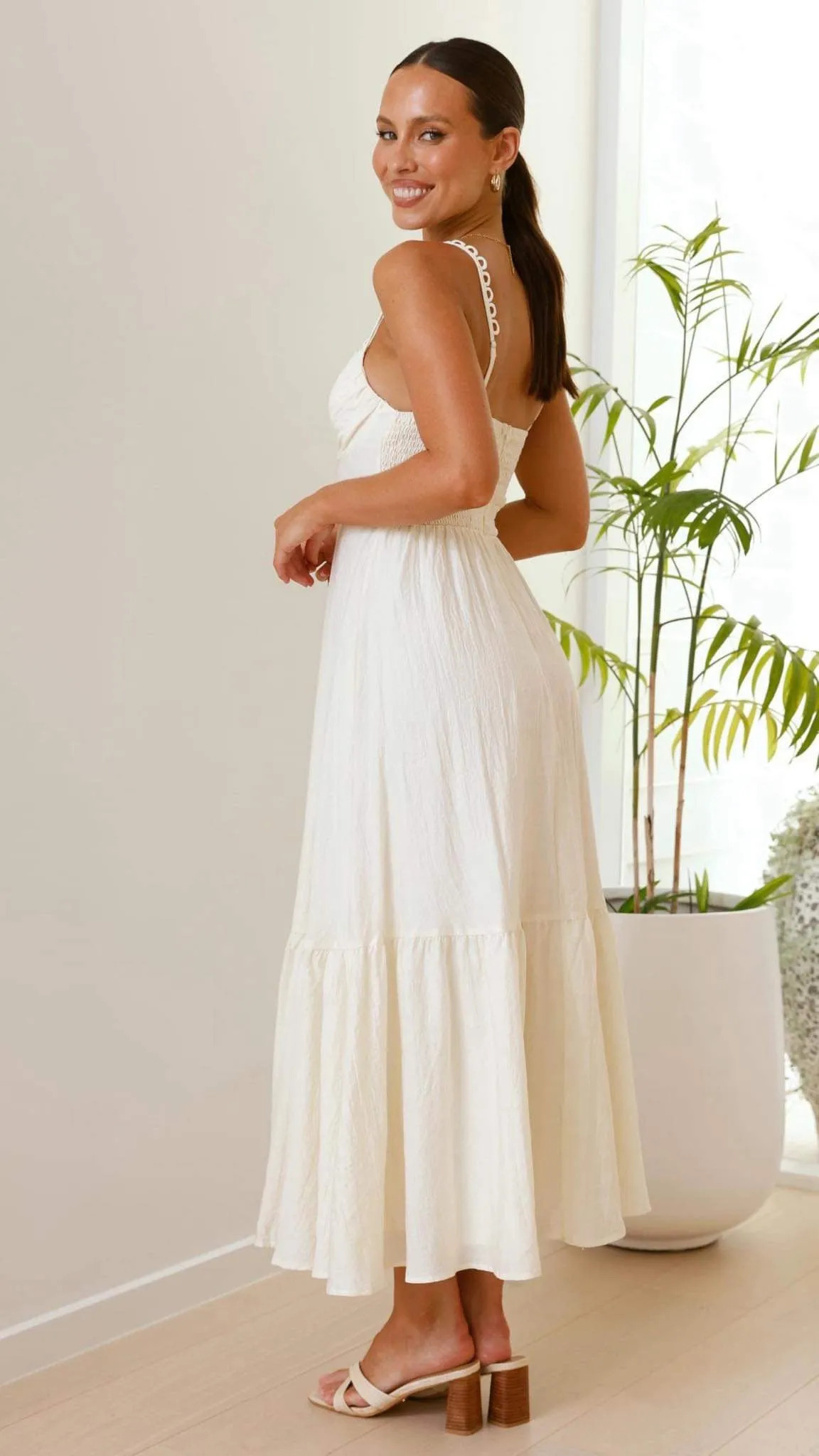 Beatrix Maxi Dress - Butter