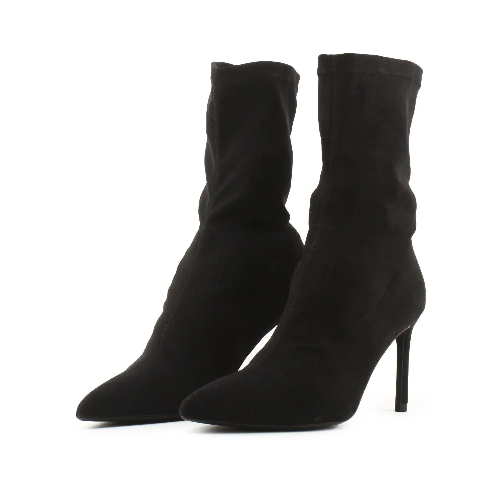 Bershka Stilettos Heels Sock Boots | 100% Authentic Leather