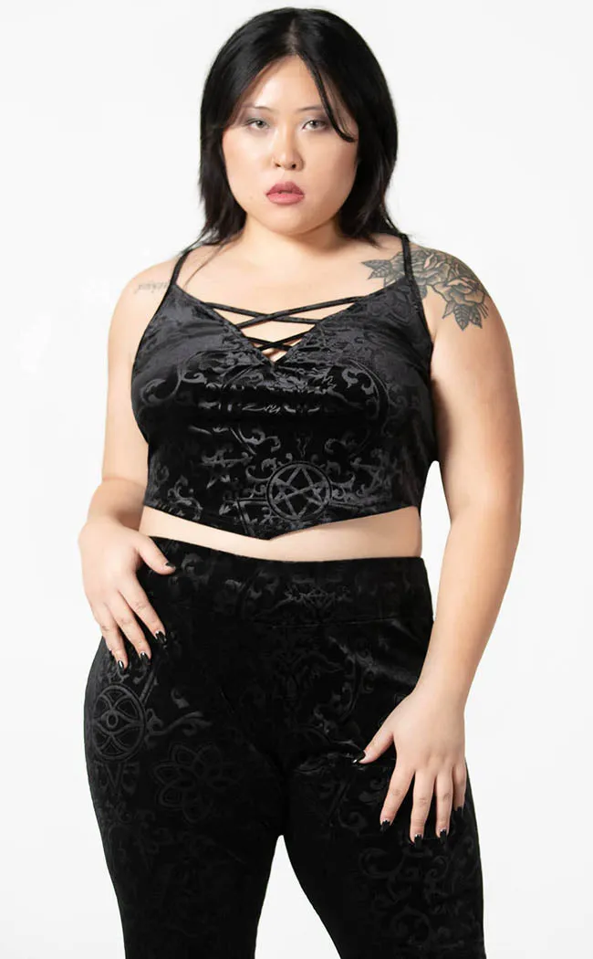 Blasphemia Strappy Top [Plus-Size]