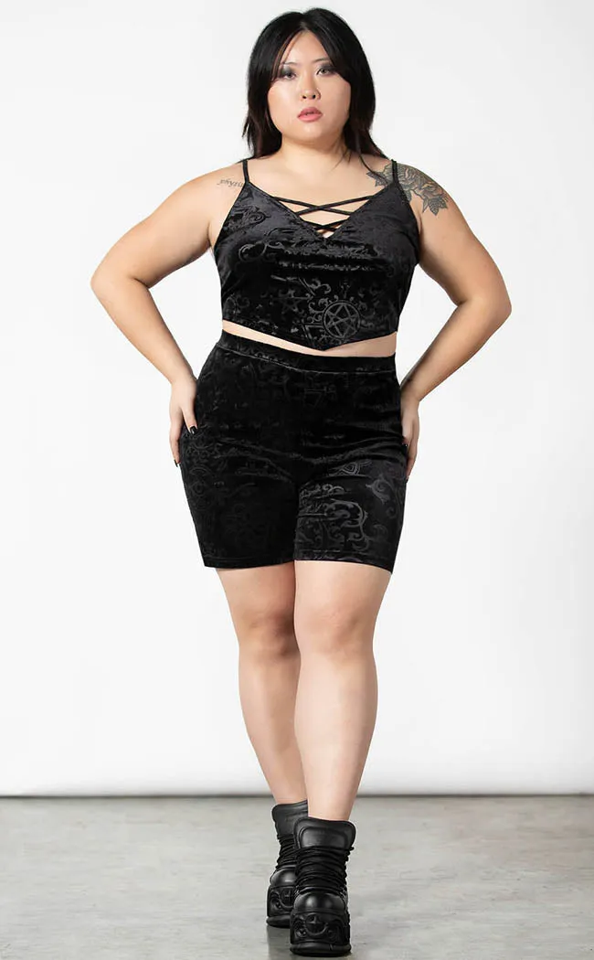 Blasphemia Strappy Top [Plus-Size]