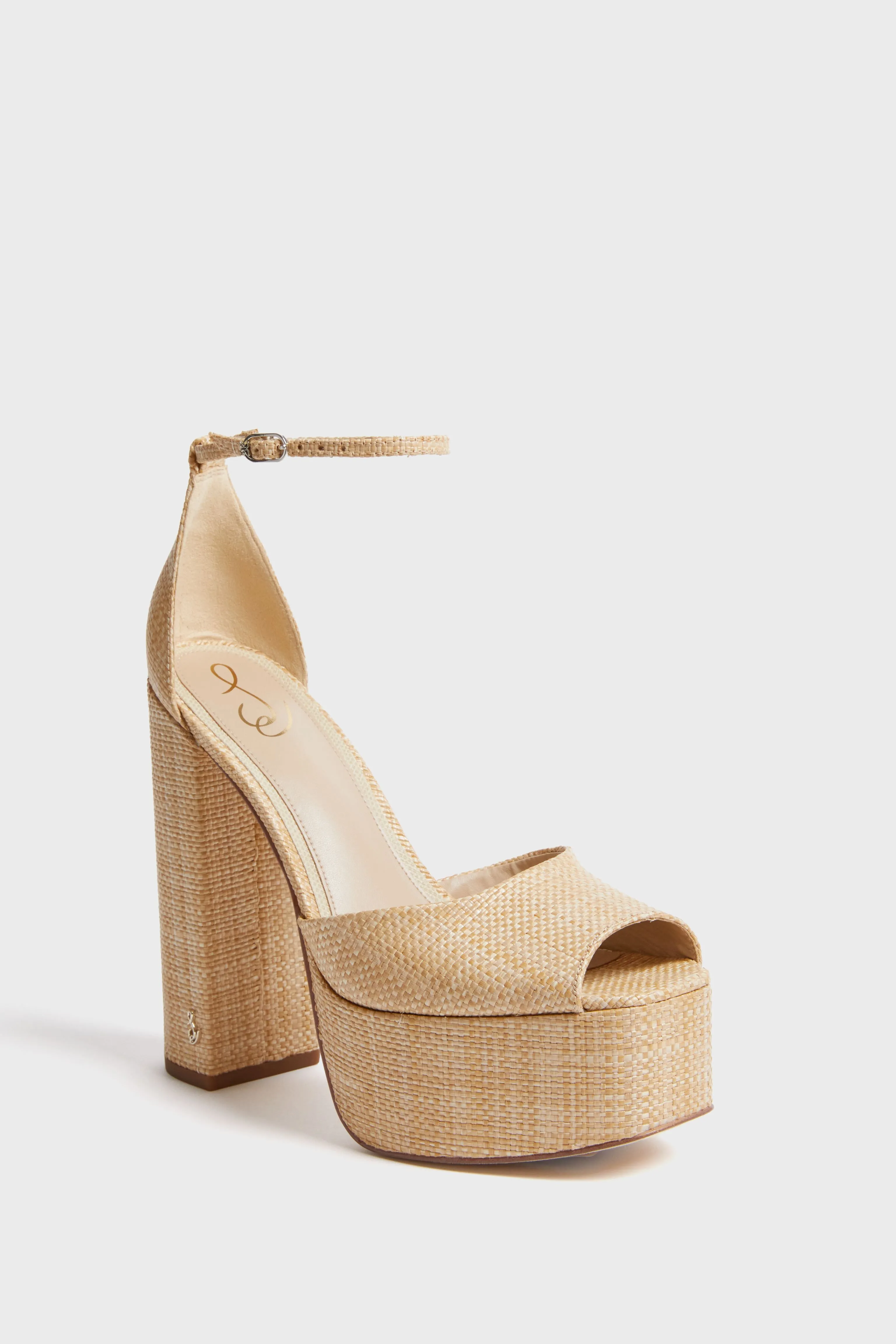 Bleached Beechwood Kori Heels