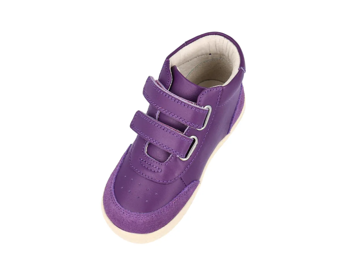 Bobux Champ High I-Walk Girls Purple Ankle Boot