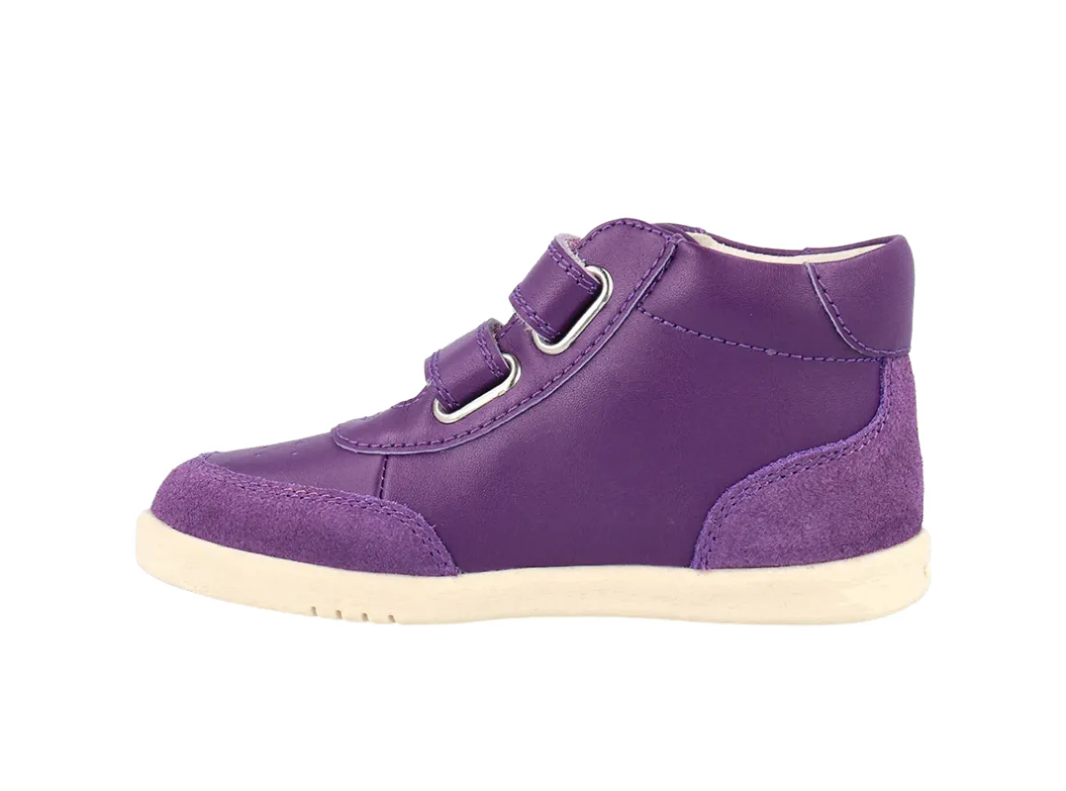 Bobux Champ High I-Walk Girls Purple Ankle Boot