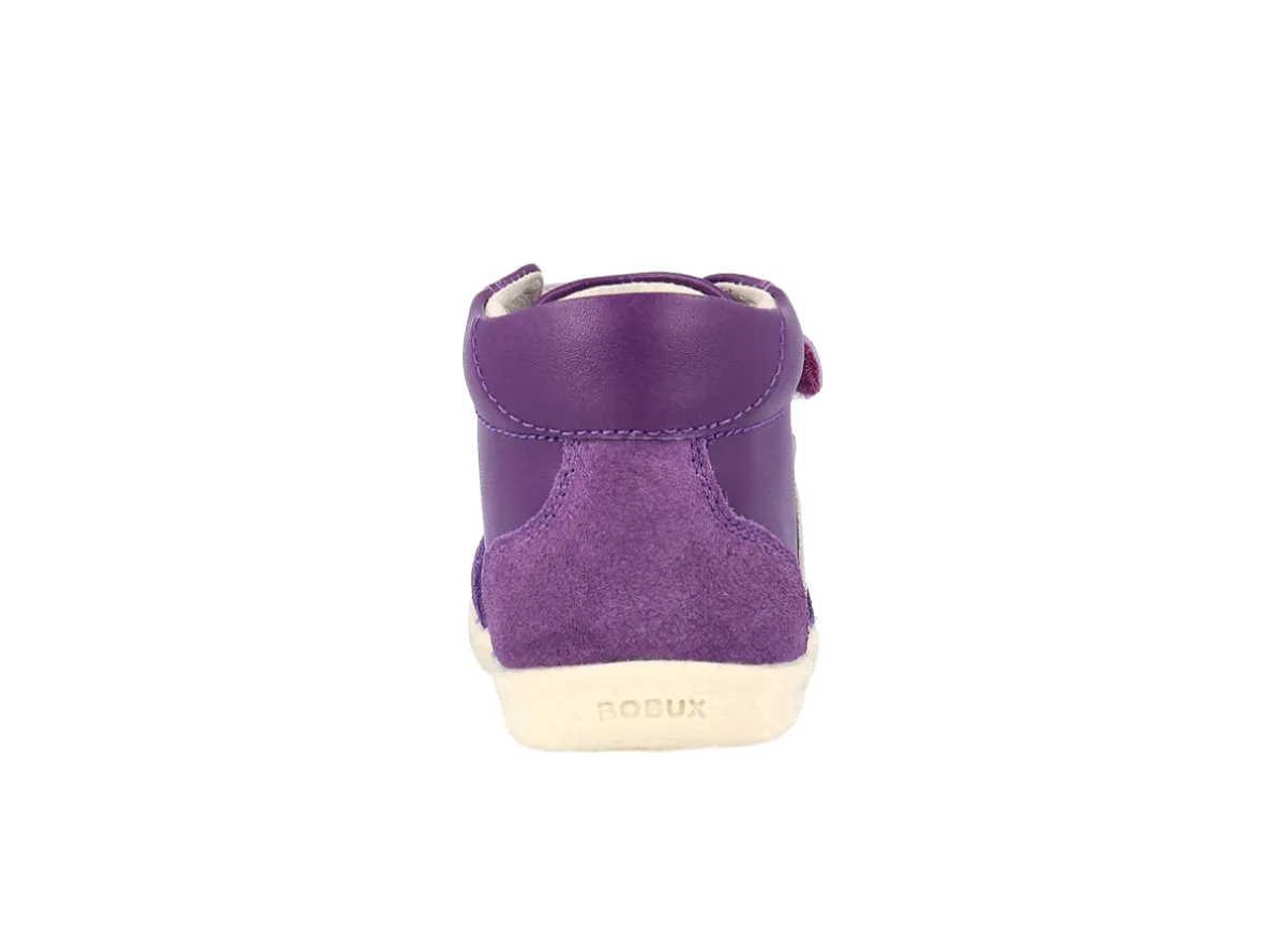 Bobux Champ High I-Walk Girls Purple Ankle Boot