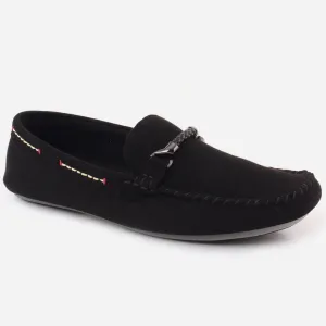 Boys "CALEB" Synthetic Rubber Sole Moccasins