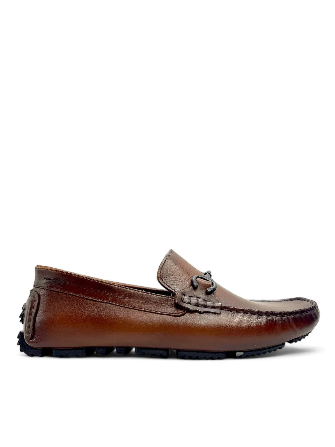 C-Moc Burnished Chain Loafer