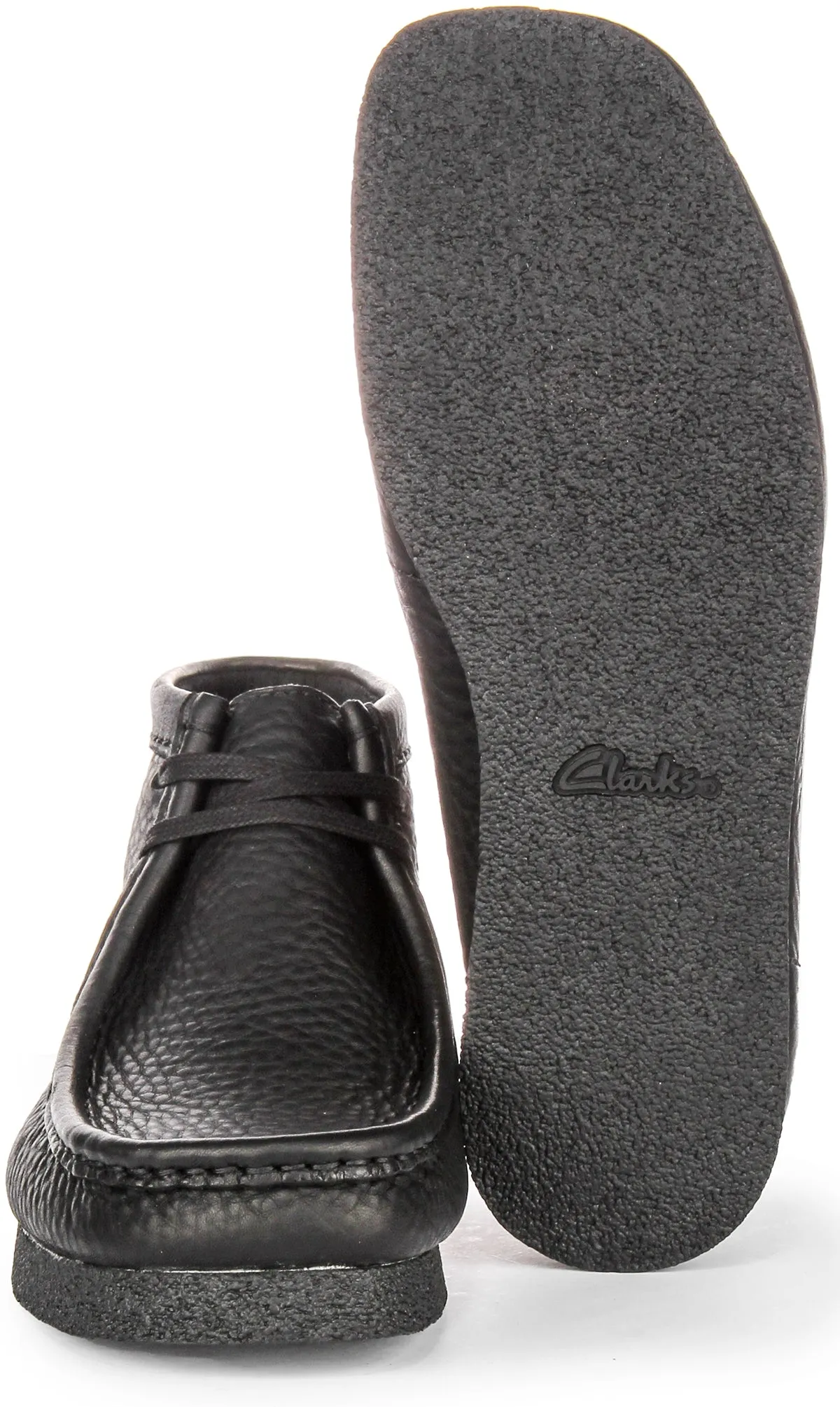 Clarks Wallabee Evo Boot In Black For Men