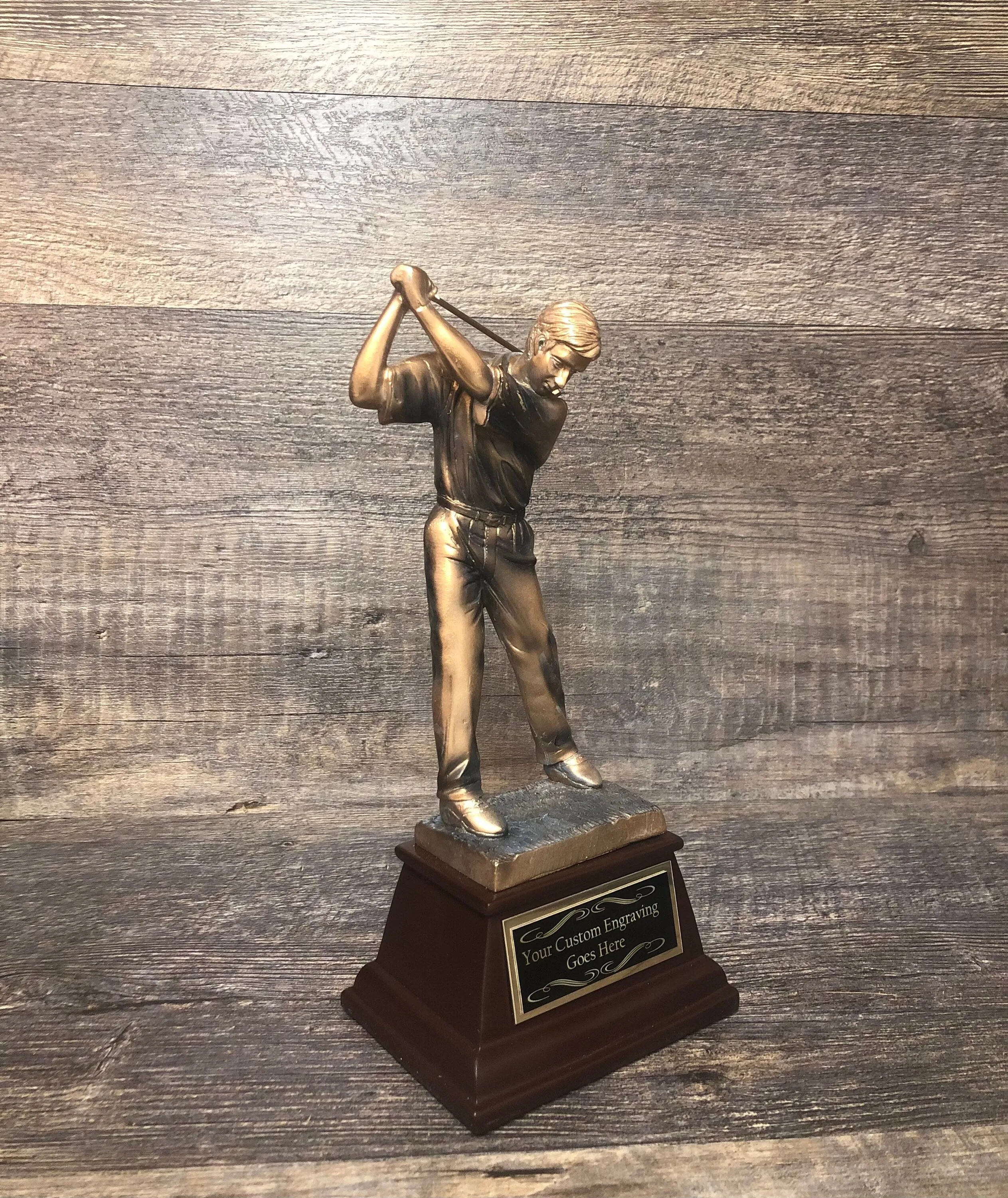 Classic Golf Trophy Tournament Trophy Golf Charity Event Trophy Hole In One Under Par Bragging Rights Best Score Guys Weekend Trip