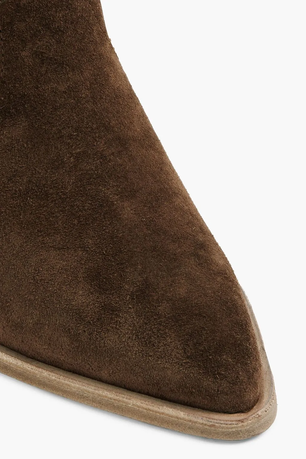 Claudia BA&SH suede ankle boots, brown