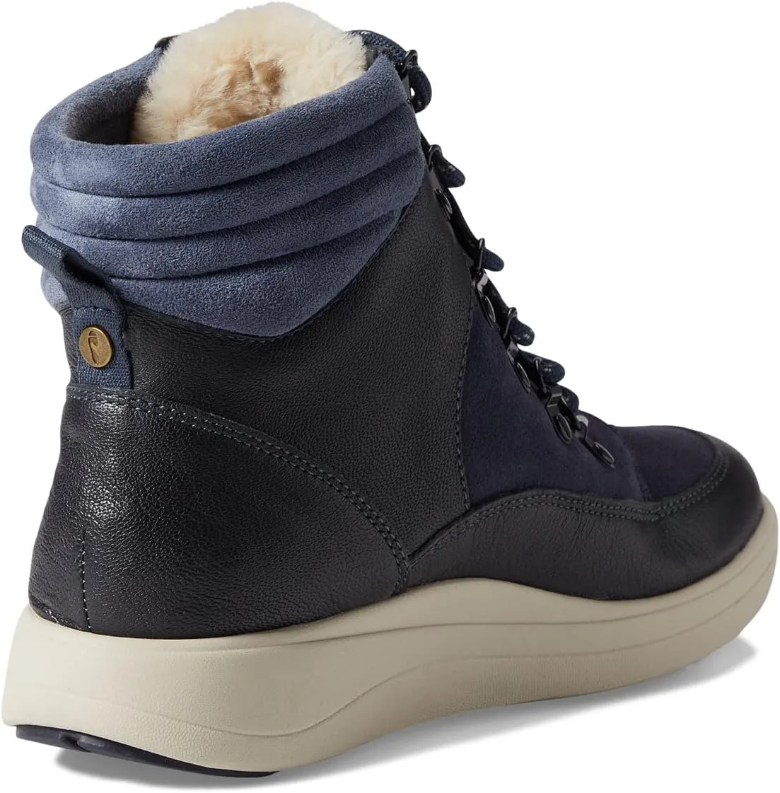 Cotswold Strive Lace-Up Boots, Navy