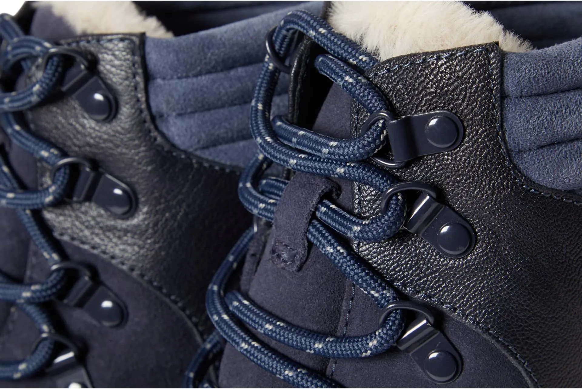 Cotswold Strive Lace-Up Boots, Navy