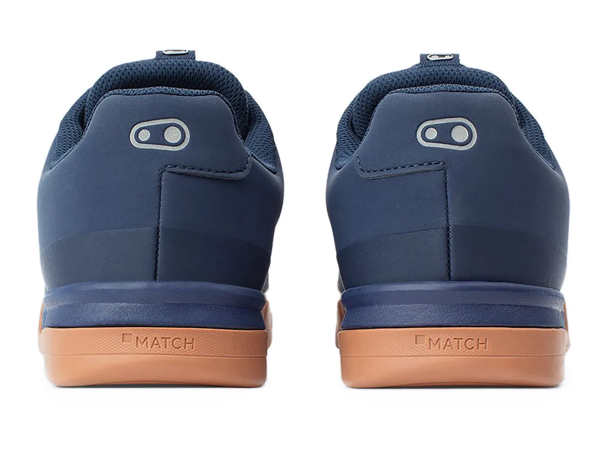 Crank Brothers Mallet Lace MTB Shoe - Navy-Silver-Gum