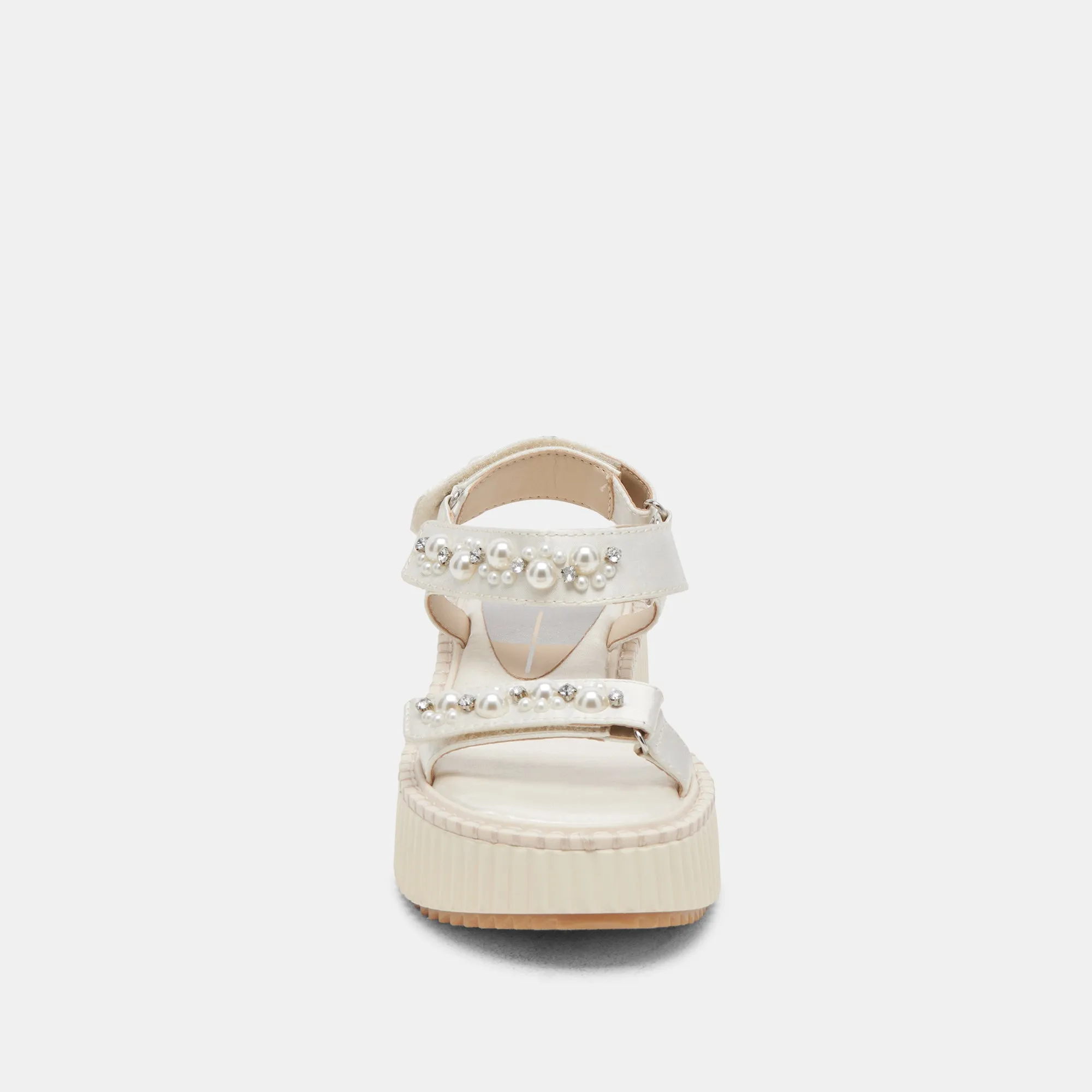 DEBRA PEARL SANDALS VANILLA PEARLS