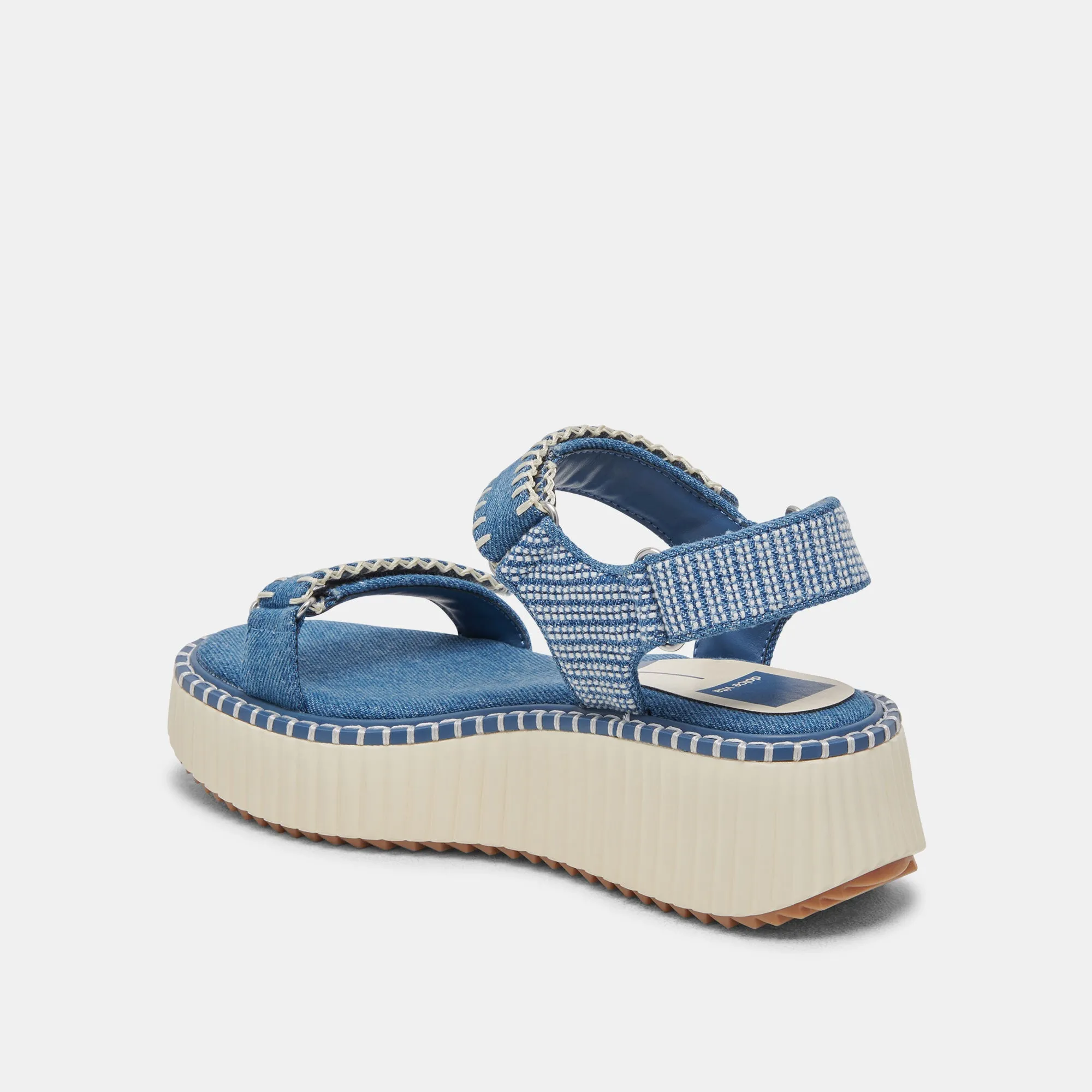 DEBRA SANDALS BLUE DENIM