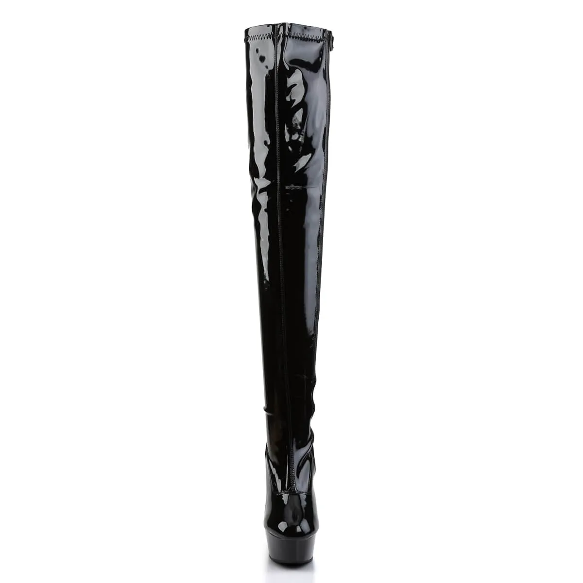 DELIGHT-3000 Black Stretch Patent/Black