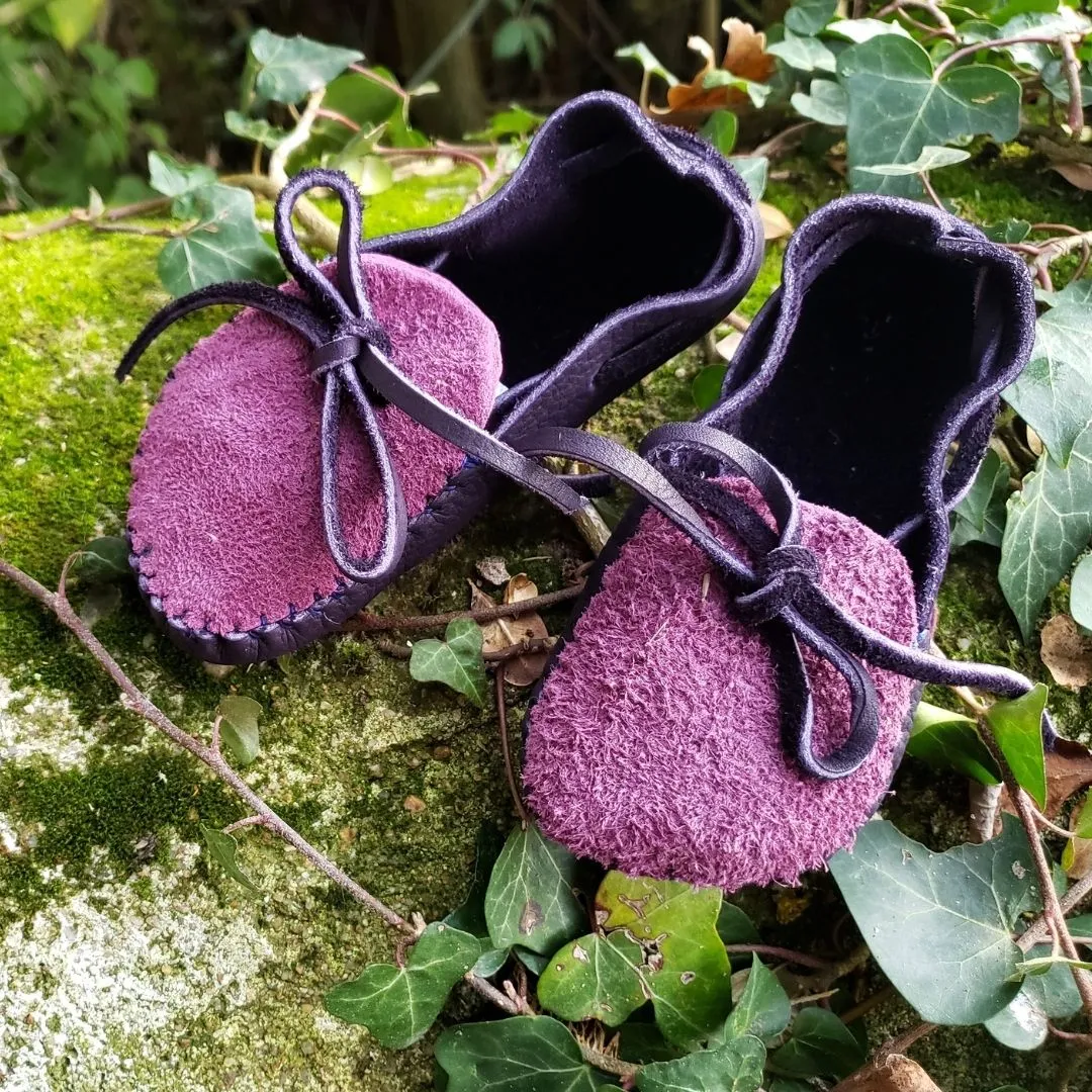 Digital Pattern DIY Baby & Kids Moccasins - Earthing Moccasins