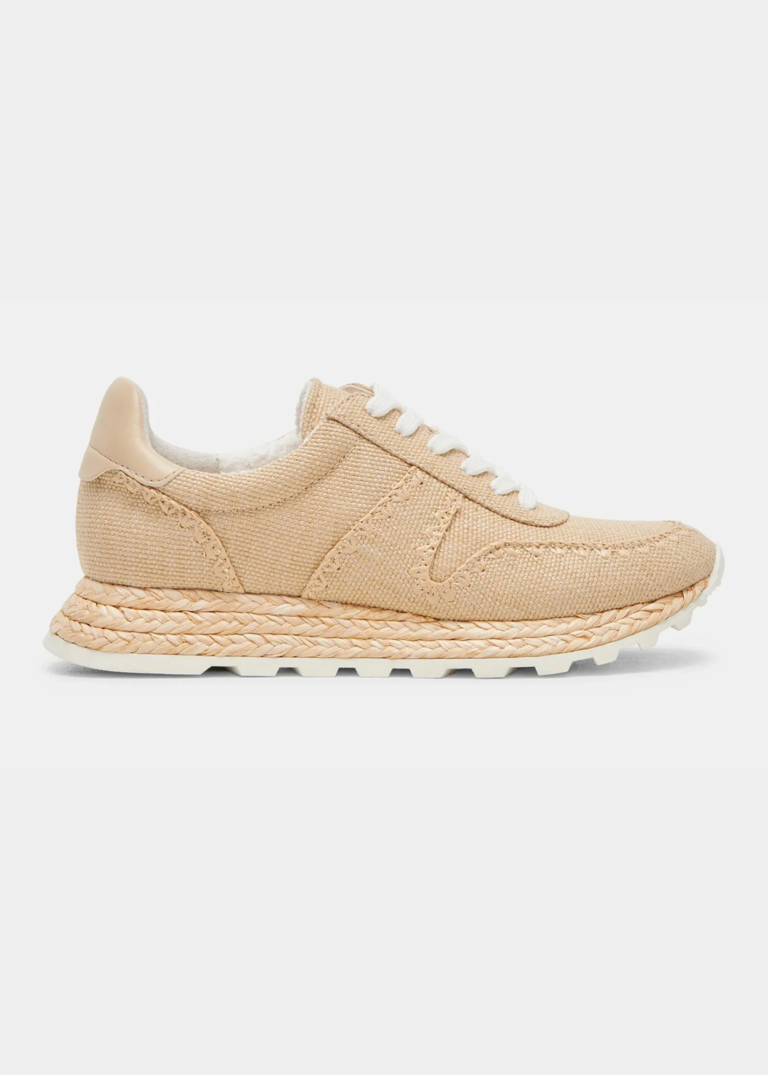 Dolce Vita Ayita Sneakers in Lt Natural Raffia