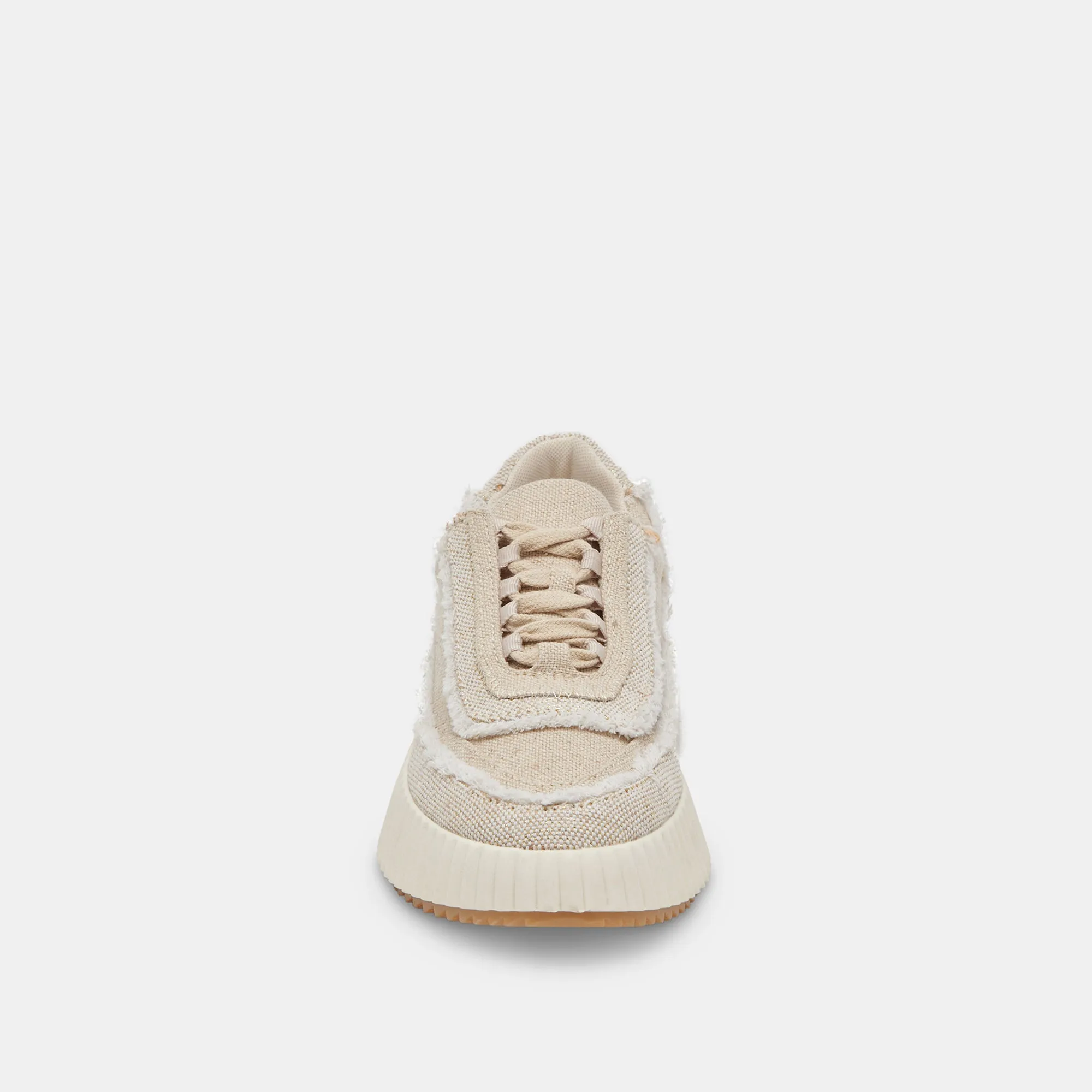 DOLEN FRAY SNEAKERS SAND CANVAS