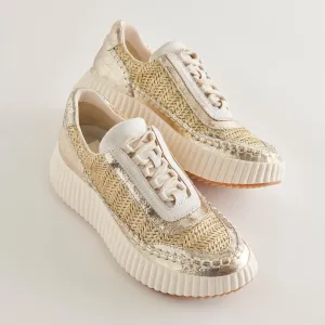 DOLEN SNEAKERS GOLD KNIT