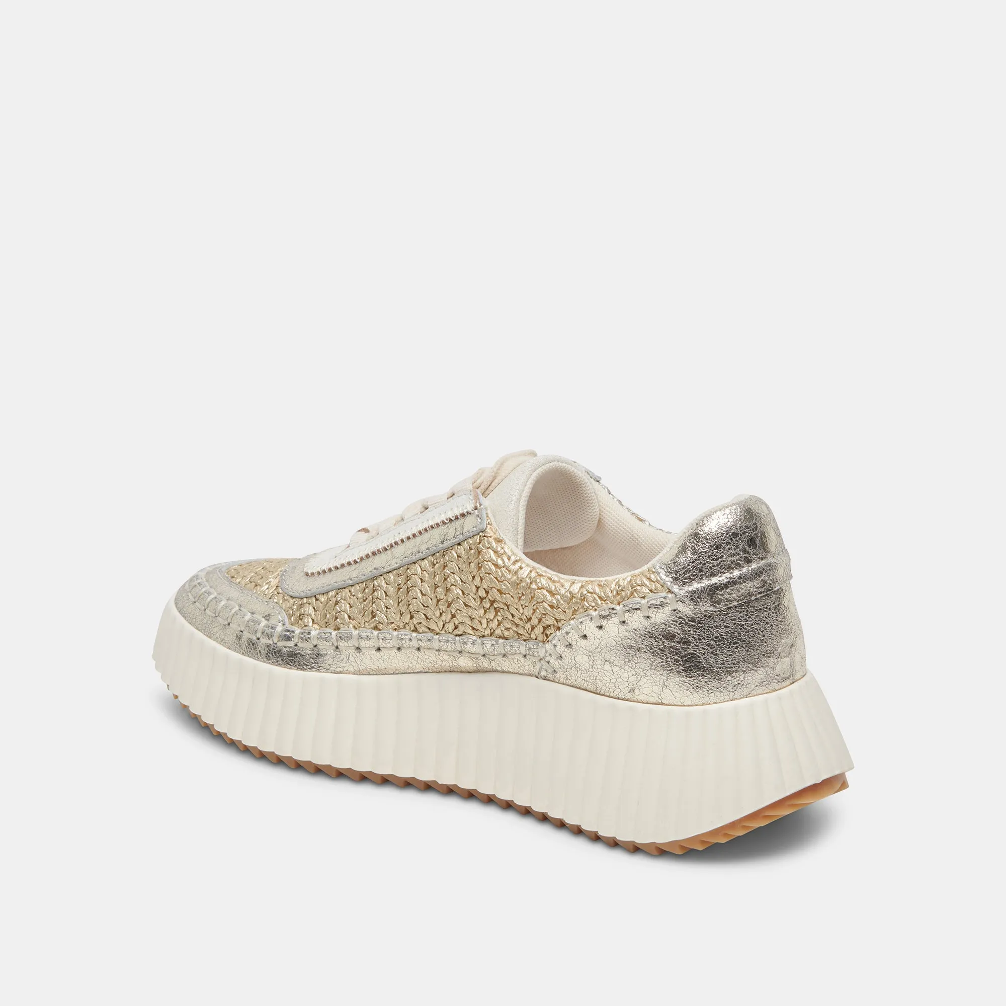 DOLEN SNEAKERS GOLD KNIT