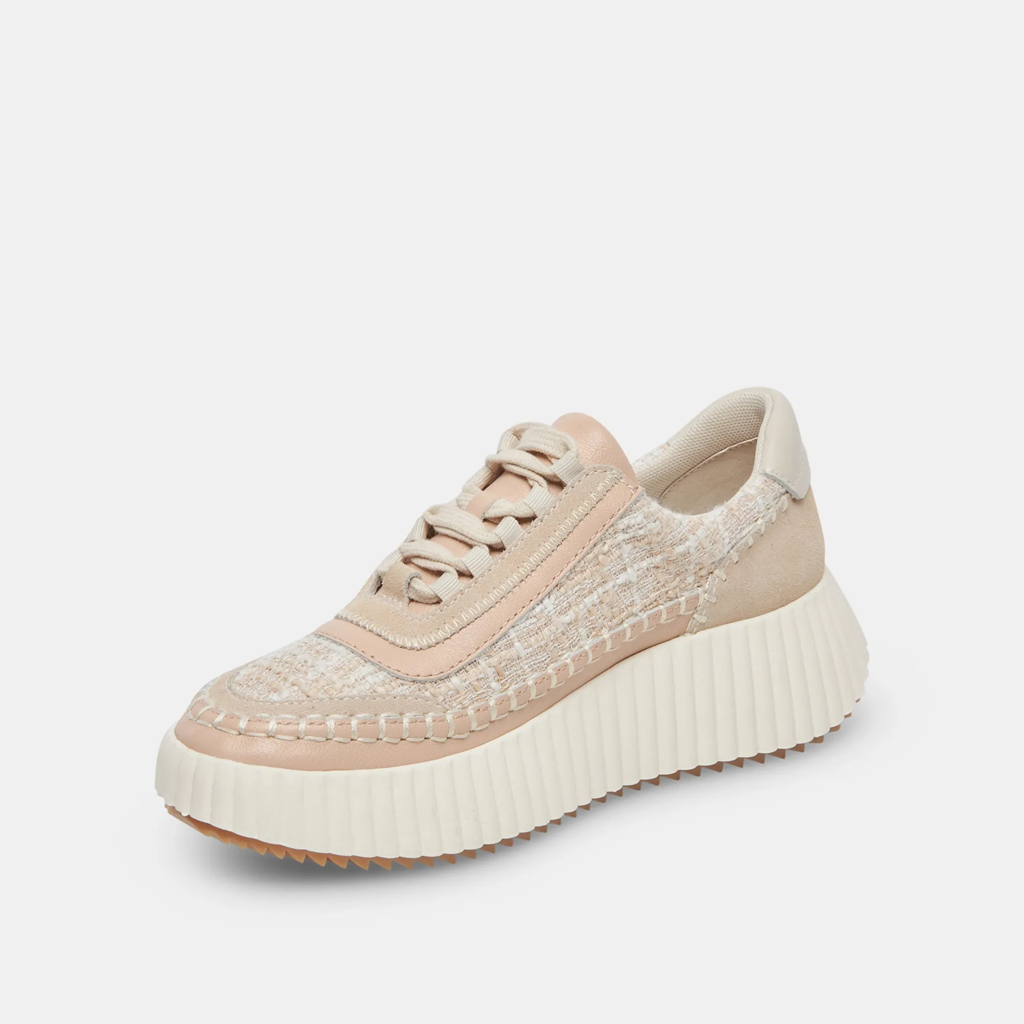 DOLEN SNEAKERS IVORY MULTI WOVEN