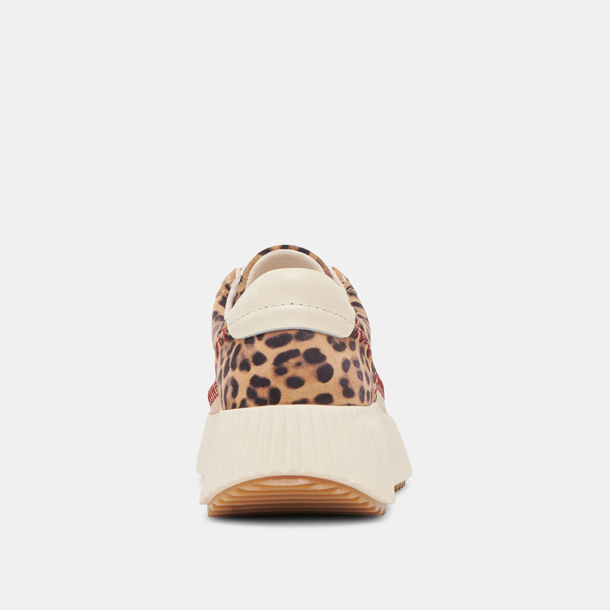 DOLEN SNEAKERS LEOPARD SUEDE