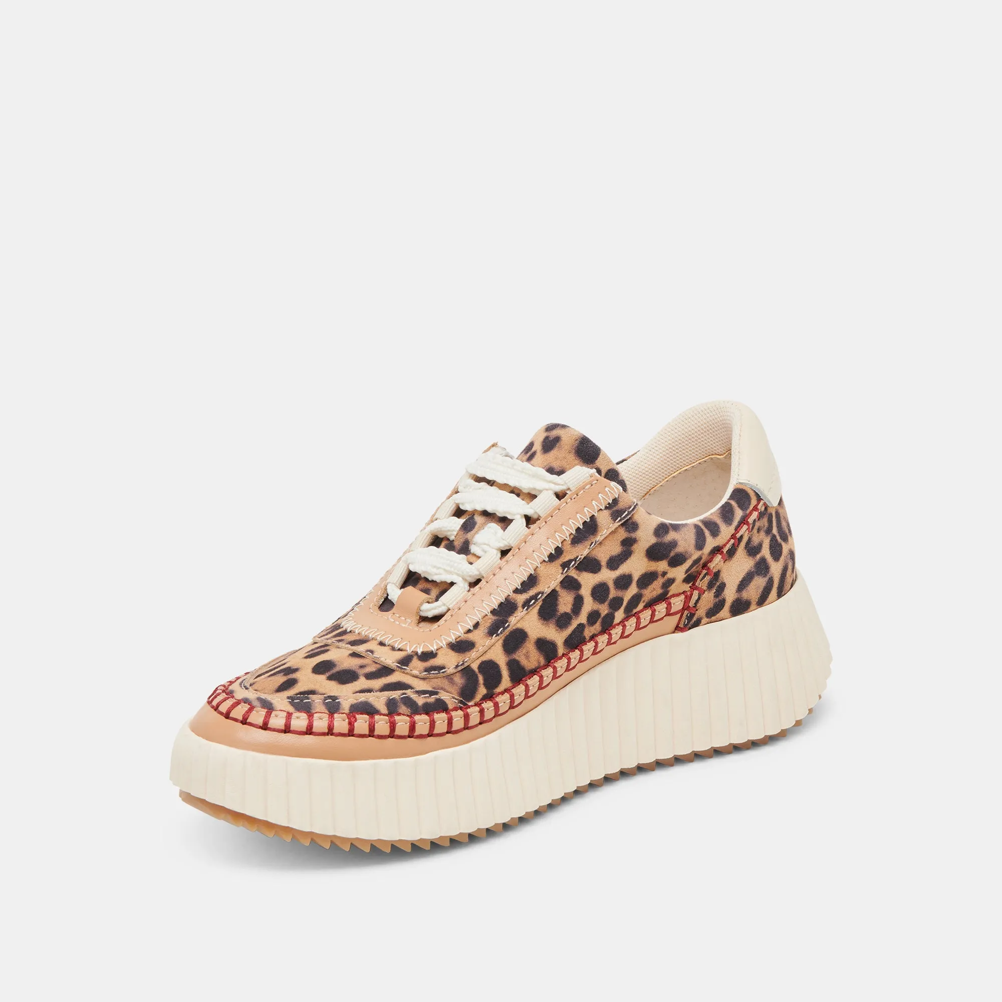 DOLEN SNEAKERS LEOPARD SUEDE