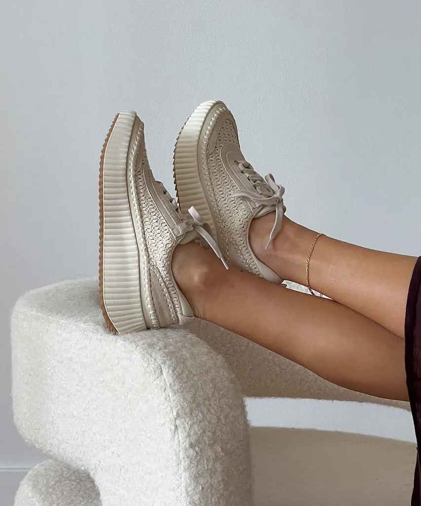 DOLEN SNEAKERS SANDSTONE KNIT