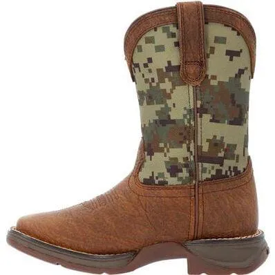 Durango Children and Youth Lil' Rebel Digi Camo Square Toe Western Boot DBT0235C DBT0235Y