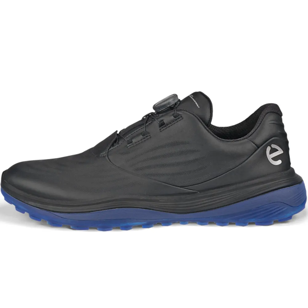 ECCO Golf Lt1 BOA Spikeless Waterproof Shoes - Black