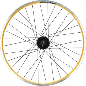 Electra Townie 7D EQ 26" Front Wheel, Shimano Nexus Hub, Yellow, Rim Brake, QR