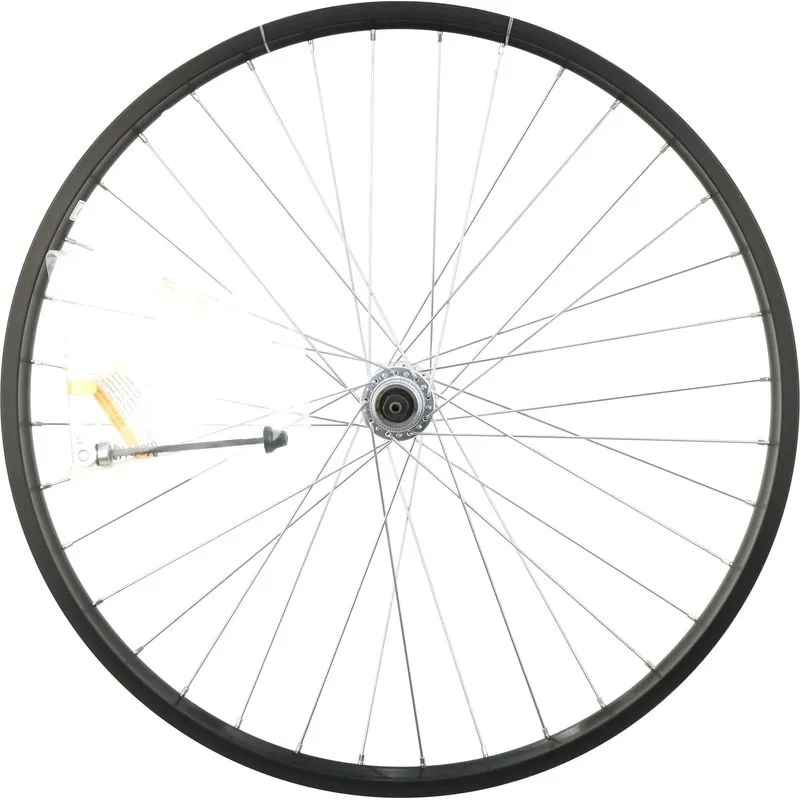 Electra Townie Go! 8i 26" Front Wheel, Clincher, Centerlock, QR, Schrader