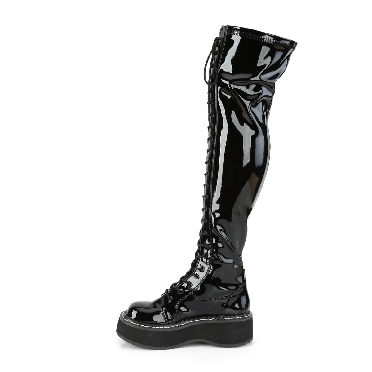 EMILY-375 Black Patent