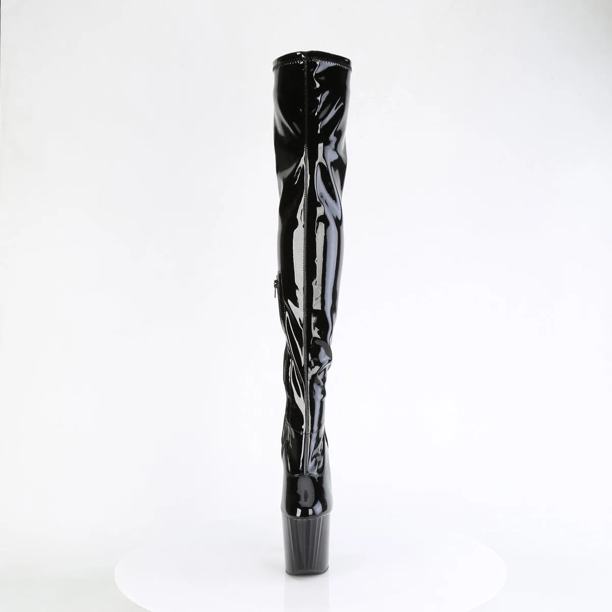 ENCHANT-3000 Black Stretch Patent/Black