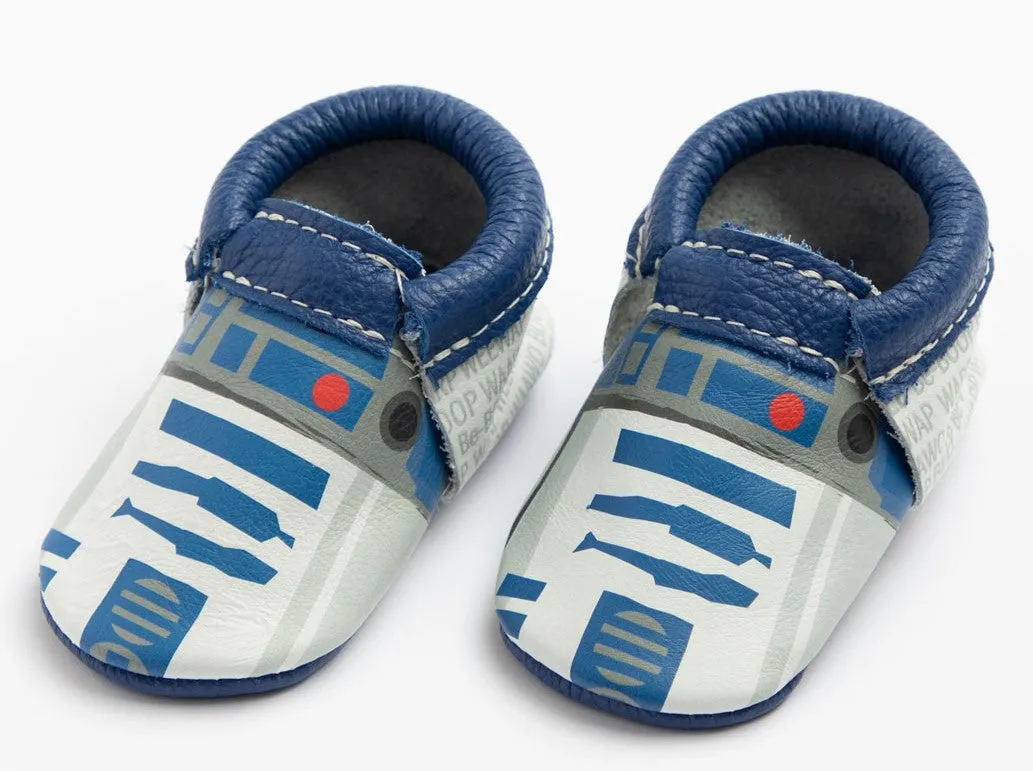 Freshly Picked Star Wars R2-D2 City Soft Sole Moccasins