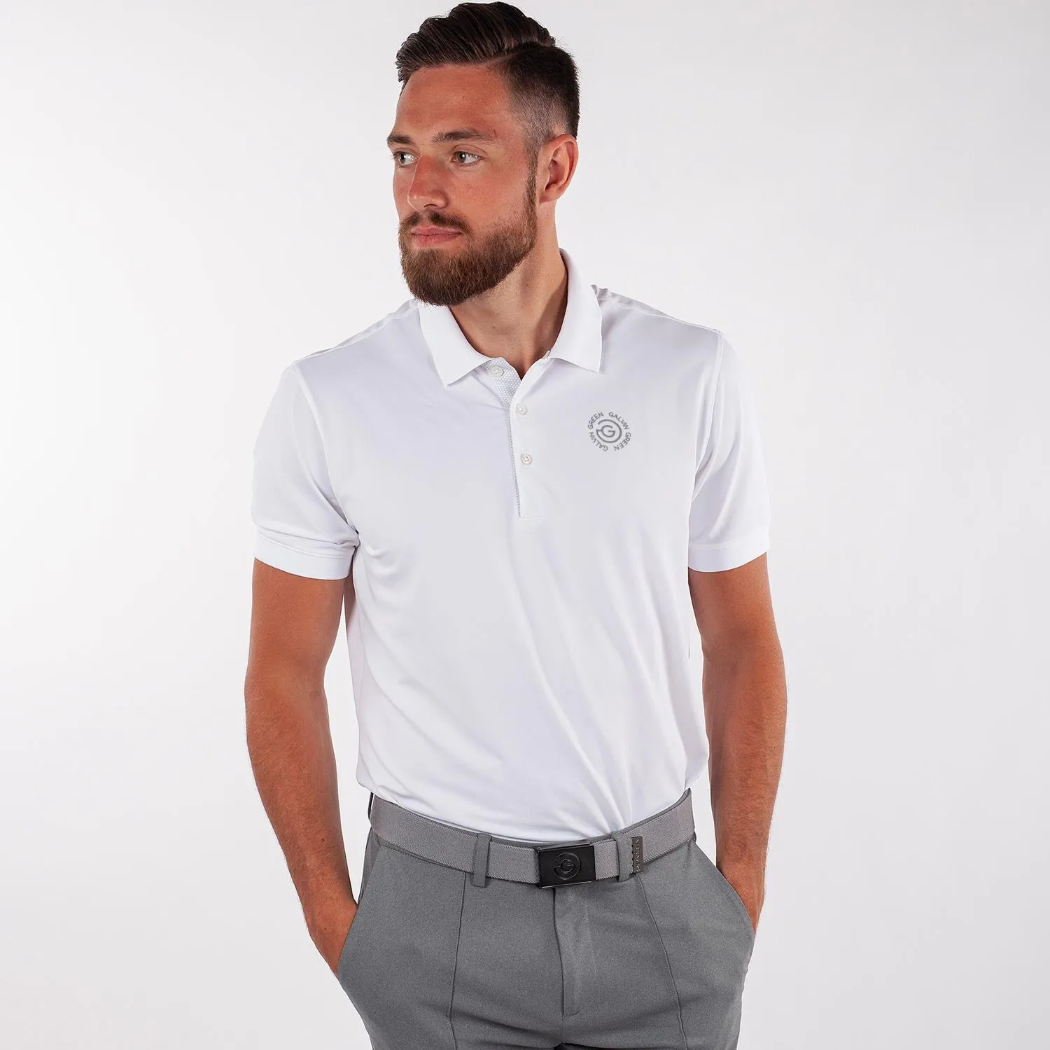 Galvin Green Max Tour VENTIL8  Golf Shirt - White