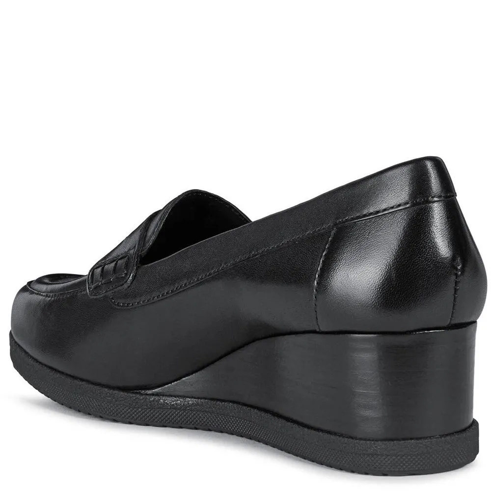 Geox Anylla Wedge Moccasins